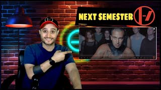 NEXT SEMESTER REACTION VIDEO Twenty One Pilots Clancy [upl. by Ciryl]