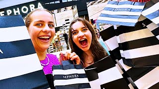 SURPRISING HER WITH 1000 SEPHORA SHOPPING SPREE wNorris Nuts [upl. by Goggin89]