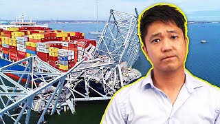 Engineer Breaks Down Baltimore Bridge Collapse [upl. by Ardnoik]