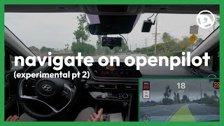 Navigate on openpilot vol2  comma three full drive [upl. by Nelleh]