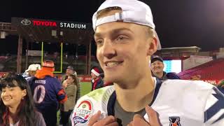 Owen McCown Frisco Bowl postgame 121923 [upl. by Llezom745]