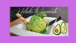 Como hacer HELADOS de AGUACATE Paso a paso 🍦 [upl. by Nolad]