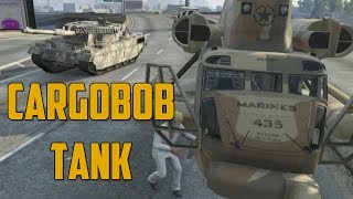 CARGOBOB TANK COMBO GTA V Online w Goldy amp Ally [upl. by Catarina]