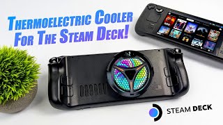 A Thermoelectric Cooler For The Steam Deck Can We Cool This Hand Held With Science [upl. by Krischer]