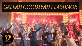 GALLAN GOODIYAN WEDDING FLASHMOB  SANGEET SURPRISE PERFORMANCE  DANSYNC [upl. by Dranyer]