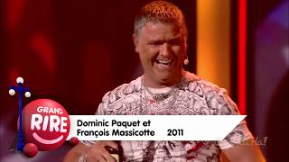 DOMINIC PAQUET et François Massicotte \\ Le Grand Rire 2011 Le douchebag [upl. by Opalina]