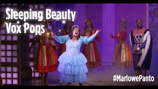 Sleeping Beauty Vox Pops  Marlowe Panto 2022 [upl. by Ahsatsan]