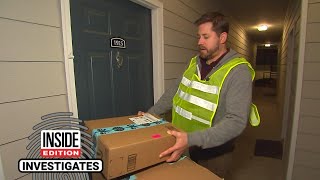 Inside Edition Producer Goes Undercover to Deliver Amazon Packages [upl. by Dani]