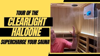 CLEARLIGHT SAUNA  HaloTherapy  Home  The Complete Tour [upl. by Eniamej444]