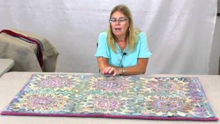 Part 1 Rug Hooking with Yarn by Susie Stephenson examples and inspirations [upl. by Callista875]