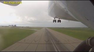 Antonov 225 Mriya outboard camera FULL takeoff worlds LARGEST airplane By AirClips [upl. by Lainad901]