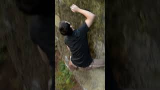 Highball Bouldering where you cant fall bouldering outdoorclimbing [upl. by Arol258]