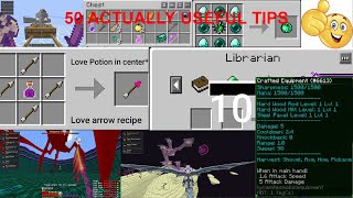 50 USEFUL TIPS to make you a better player RLcraft 293 [upl. by Macmahon]