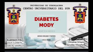 Diabetes mody [upl. by Eimmaj]