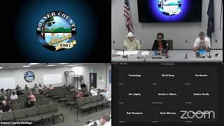 Bonner County Board of Commissioners Meeting  August 15th 2023 [upl. by Virgilio]