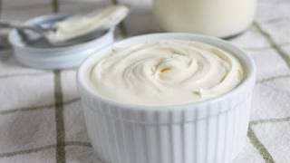 Homemade Sour Cream How to Make Creme Fraiche [upl. by Tubb]