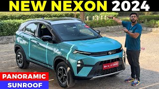 New Nexon with Panoramic Sunroof amp Dual CNG🔥 Walkaround with On Road Price  Tata Nexon 2024 [upl. by Pfaff]