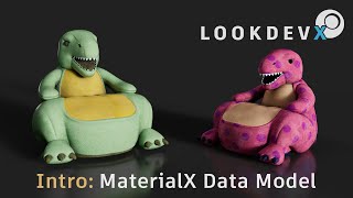 LookdevX for Maya Introduction to MaterialX Data Model [upl. by Carita]