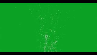 Water Blast 04  Green Screen Green Screen Chroma Key Effects AAE [upl. by Irem398]