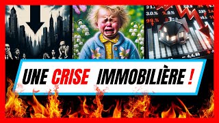 🔴 CRISE IMMOBILIÈRE EN 2024  INVESTISSEURS EN DANGER  😱 [upl. by Attinahs]