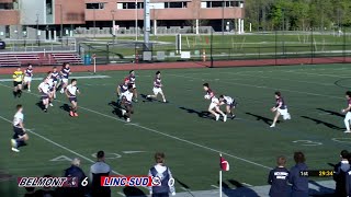 Belmont HS Boys Varsity Rugby Marauders vs LincolnSudbury Warriors May 9th 2024 [upl. by Assila]