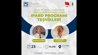 SEMİNER Tarım ve Kırsal Kalkınmayı Destekleme Kurumu TKDK  IPARD Programı Teşvikleri [upl. by Ignacia]