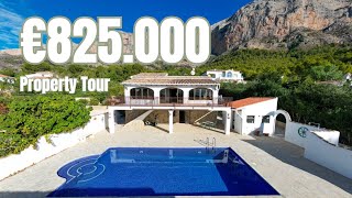 Touring a Family Perfect 5Bed Home in Javea Spain [upl. by Leann]