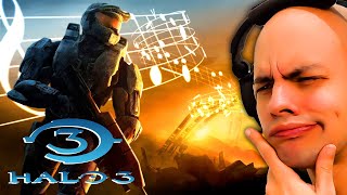 Composer REACTS 😱 HALO  Warthog Run [upl. by Lilhak]