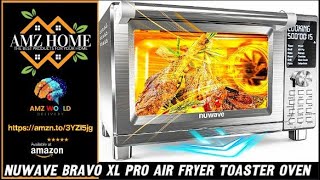 Describing Nuwave Bravo XL Pro Air Fryer Toaster Oven Amazon [upl. by Julita]