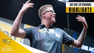 DEVASTATING DOUBLING  Day One Afternoon Highlights  2023 Interwetten European Darts Open [upl. by Ramedlav]