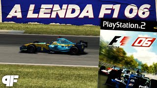 JOGANDO O LENDÁRIO F1 06 DE PS2  Primeira Fila [upl. by Nunci]