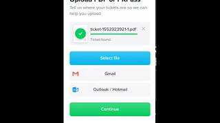 Sharing A Ticket Direct To The App [upl. by Ahcila]