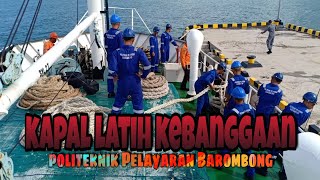 Kapal Latih Kebanggaan Poltekpel Barombong [upl. by Oile]