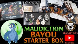 Malidiction  Bayou Starter Unboxing [upl. by Lavelle901]