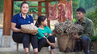 The process Making sticky rice Harvest fruit to sell Marinating meat Cooking Farm cultivation [upl. by Derwin423]