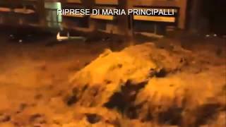 Alluvione a Genova 9 ottobre 2014  esondazione Fereggiano in diretta [upl. by Nodnol]