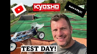 Kyosho RB7 Test Day  Barham RC Track [upl. by Aretak]