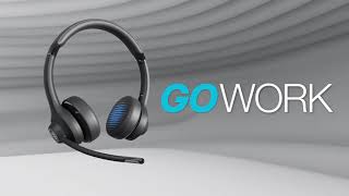 Go Work Wireless OnEar Headset [upl. by Aynek]