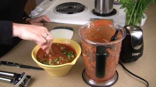 Quick Salsa Roja Recipe by the Marquez Family in HD [upl. by Kalfas]