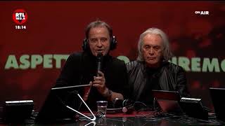 Roby Facchinetti e Riccardo Fogli a RTL 1025  Aspettando Sanremo 2018 [upl. by Venetis]