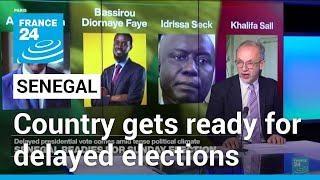 Senegal gears up for presidential election after anger at delayed vote • FRANCE 24 English [upl. by Levey]