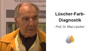 LüscherFarbDiagnostik  Interview mit Prof Dr Max Lüscher [upl. by Thorndike433]