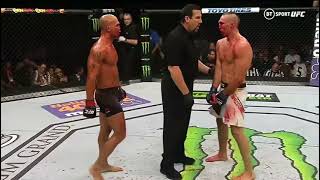 Rory MacDonald vs Robbie Lawler staredown [upl. by Vaclava137]