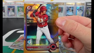 2022 Bowman Draft 1st Edition Baseball Box Break 1 [upl. by Harat]