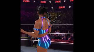 Bianca Belair CAW by theutoppian  Mod Showcase shorts wwe2k24 biancabelair wweraw wwe [upl. by Phil]