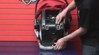 Britax Chaperone  Removing Infant Insert Foam Piece for larger infants [upl. by Fergus355]