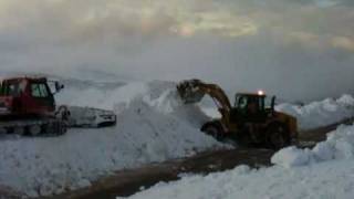 CAIRNGORM MOUNTAIN  14th JANUARY 2010  Moving Road Snow [upl. by Labannah205]