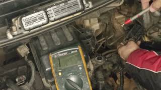 HOW TO TEST TRANSMISSION SHIFT SOLENOID AND TEMPERATURE SENSOR ECU MEG17 9 12 KIA HYUNDAI [upl. by Drofyar551]