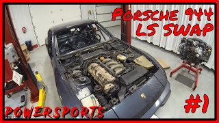 How To LS Swap A Porsche 944  Part 1 [upl. by Tera]