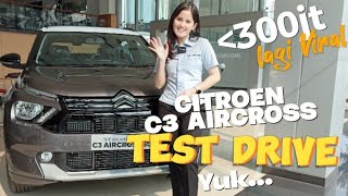 Citroën C3 Aircross 2024 Test Drive Jujur SuspensiKedap Suara [upl. by Saberhagen]